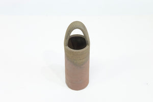 Flower vase with handle - Bizen
