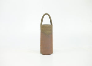 Flower vase with handle - Bizen