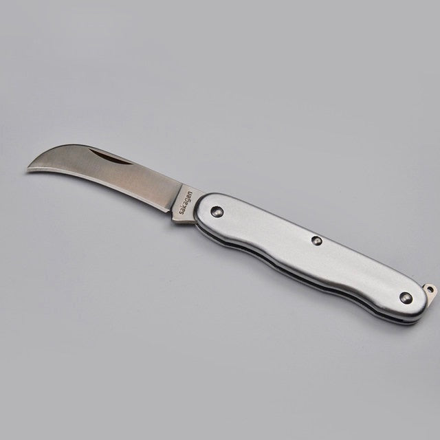 Florist Knife - Stainless Steel Curved Blade – Meraki Floral Tools